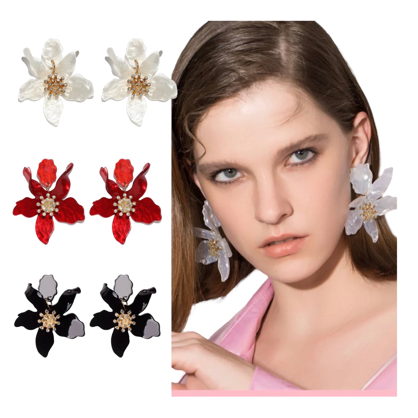 GurlFly Shea Chic Flower Drop