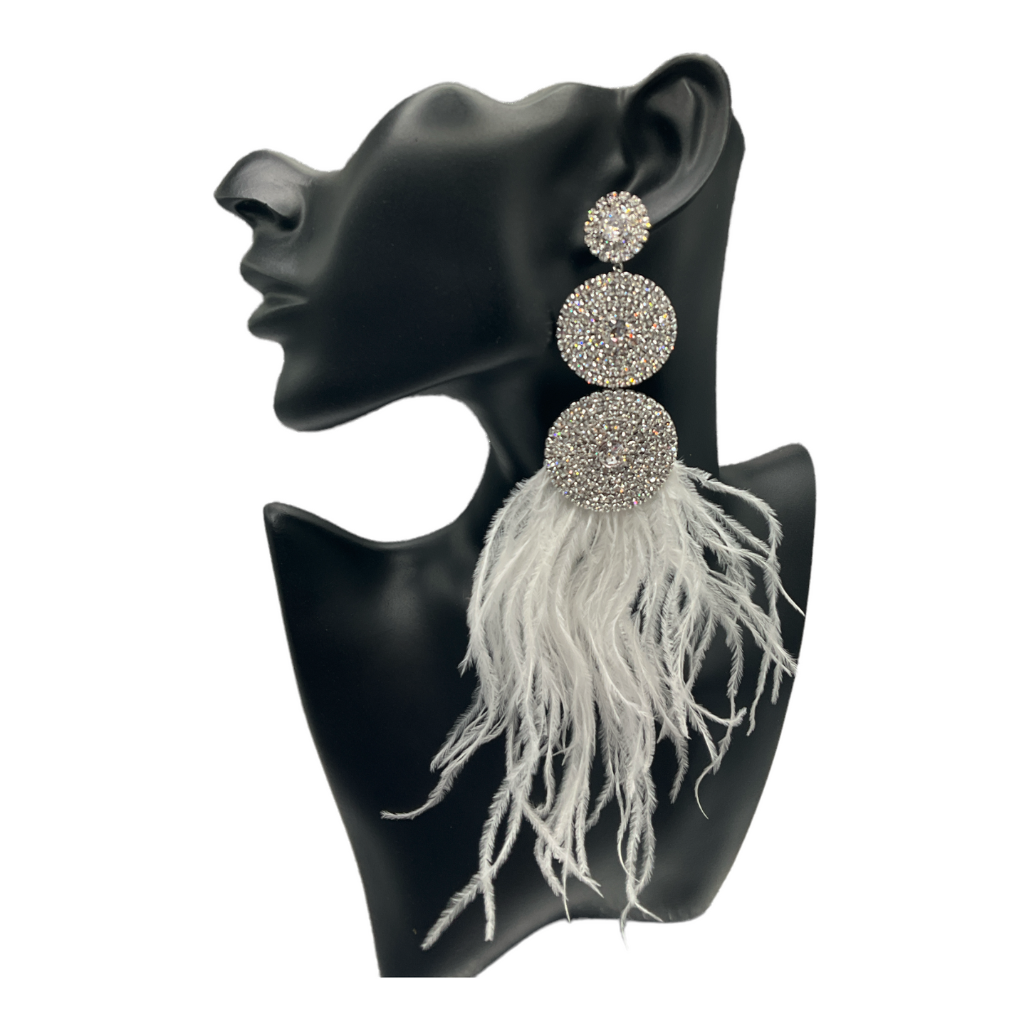 Rhea Crystal Feathers